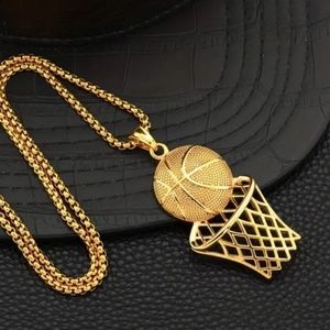 MEN'S 14K GOLD PLATED NECKLACE